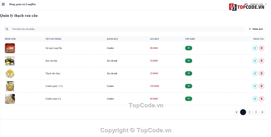 bán thạch,web bán thách,code bán thạch